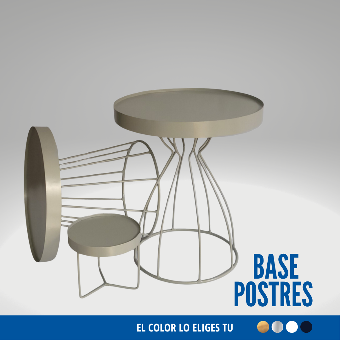 Kit de 3 Bases Postres