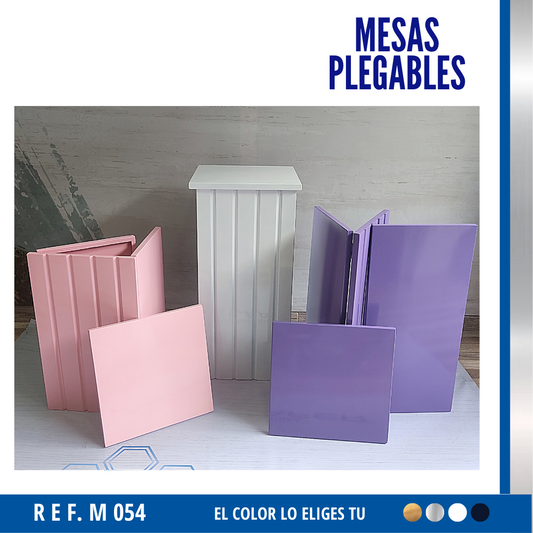 Ref. M054 Kit x 3 Mesas Plegables